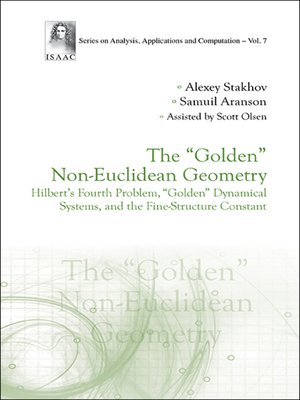 cover image of The "Golden" Non-euclidean Geometry